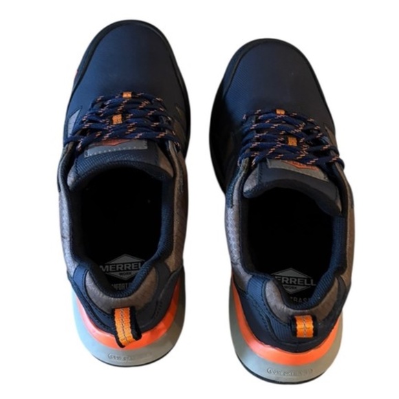 Merrell Mens Fullbench Speed Carbon Fiber Safety Toe Work Shoes Size 6 Brown - Picture 6 of 9